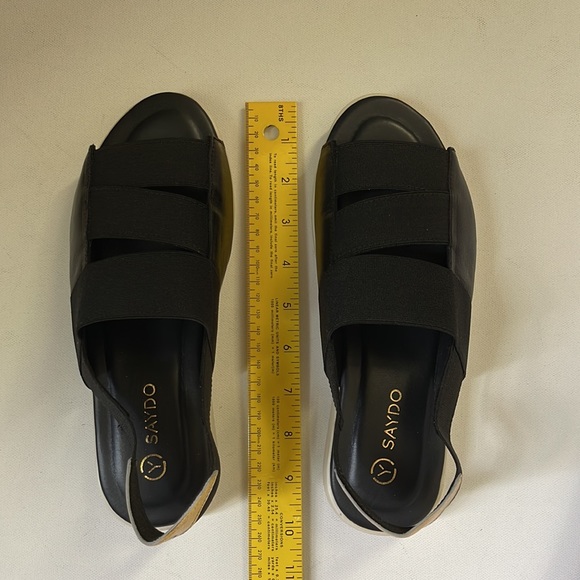 Saydo Women’s Lightweight Comfy Sandals Black Size 39 (US 8.5) - Picture 7 of 12